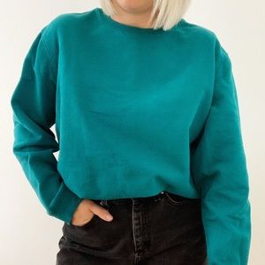 Vintage 100% cotton crewneck sweatshirt